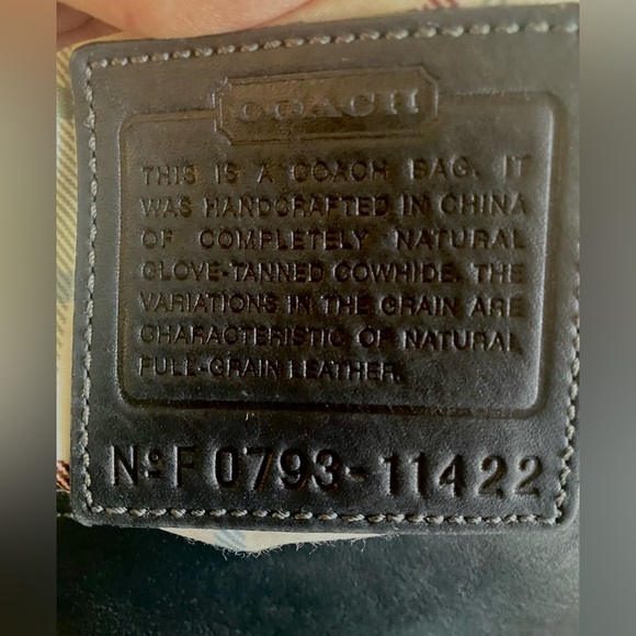 Coach BleeckerTattersall Vachetta Duffle Bucket Bag 11422 EUC - Picture 3 of 11